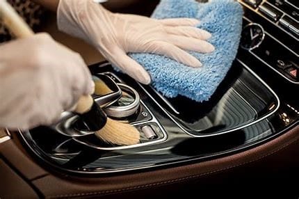 Freshly deep-cleaned car interior after a full interior detail by OG Detailing in Huntley, IL